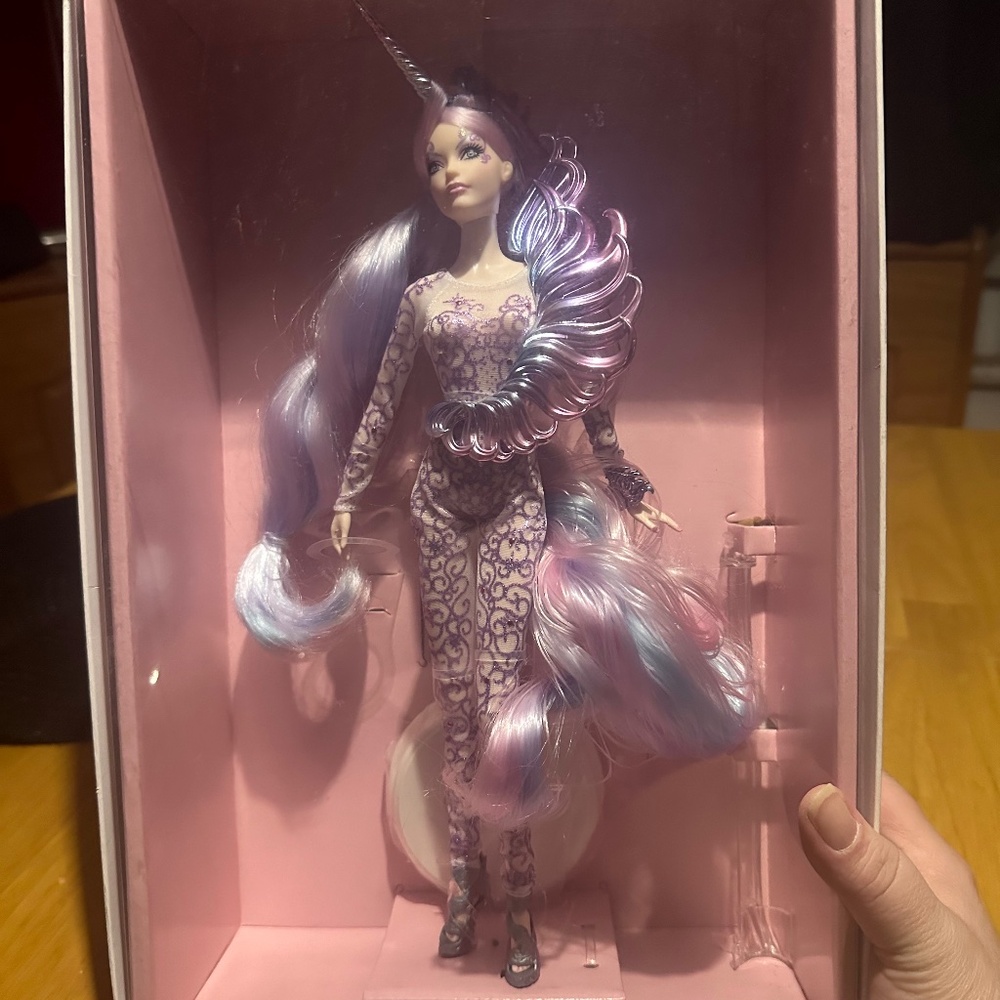 NIB, Unicorn Goddess Barbie, Mythical Muse series, limited edition 2017